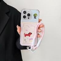 ราคา Mini เคสลาย น้องหมา เคสใสลาย เคสนิ่ม เคสลายมีช่องใส่บัตร สำหรับไอโฟน7plus 8plus i11 XR i12 proMax i13 13proMax i14 14proMax i15 15proMax oppo A5S A15 A16 A17 A18 A38 A53 A54 A57 A58 Reno7Z 8Z 6Z Reno1