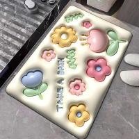 ราคา GreenHouse 3D พรมเช็ดเท้า พรมสามมิติ พรม3D พรมกันลื่น ขนาด 40x60 เซนติเมตร พรมเช็ดเท้า พรมเช็ดเท้าห้องน้ำ ซับน้ำได้ดี มียางกันลื่น มีรุ่น3D (18816210898)