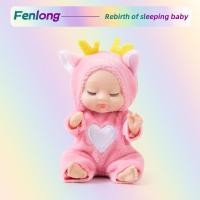 ราคา Sleep Simulation Rebirth Doll Girl Princess Sleep Childrens Toy Gift Box bjd Mini Doll (24320056636)