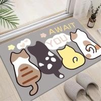 ราคา พรมเช็ดเท้า พรมปูพื้น พรมเช็ดเท้าห้องน้ำ พรมเนื้อนุ่ม พรมห้องน้ำ พรมเช็ดเท้าน่ารักๆ พรมดักฝุ่น ชุดพรมปูพื้น ซับน้ำได้ดี แห้งไว 40 60 cm 50 80cm (21998883760)