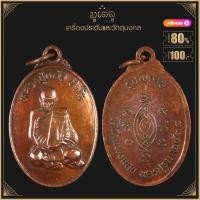 ราคา พระเครื่อง จี้พระ เหรียญรุ่นแรก หลวงปู่แผ้ว ปวโร วัดกำแพงแสน จ นครปฐม ปี 2538 (15774274815)