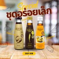 ราคา ชุดอร่อยเล็ก 3 ขวด Megachef ซอสหอยนางรม 240 g 1 ขวด น้ำปลา 200 ml 1 ขวด น้ำราดปรุงรส 200 ml 1 ขวด (23919623871)