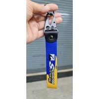 ราคา พวงกุญแจซิ่ง ลาย Spoon สีฟ้าเหลือง ตัวห่วงเป็นอลูมิเนียม (22203898463)