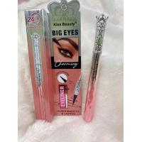 ราคา 59185 03 อายไลเนอร์ Kiss Beauty เส้นคม หัวเล็ก เขียนง่าย กันน้ำติดทนนาน ตาดูมีมิติสุดๆ (21071748077)