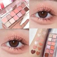 ราคา M473 พาเลทอายแชโดว์ เนื้อแมตต์ กลิตเตอร์ ชิมเมอร์ สีชมพูธรรมชาติ ติดทนนาน 12 สี (24005598982)