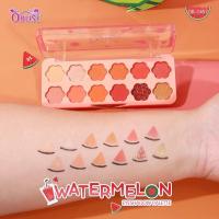 ราคา OB 1457 โอบิวซ์ วอเตอร์เมลอน อายแชโดว์ พาเลท Obuse Watermelon Eyeshadow palette (17792267601)