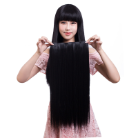 ราคา วิกผมยาวตรงสีดำธรรมชาติ60CM (1360024485)