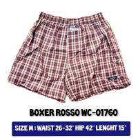 ราคา กางเกง Boxer ROSSO ไซส์ M รุ่น WC 01760 รุ่นขายาว เอว 26 34นิ้ว ยาว 15นิ้ว (22525503394)