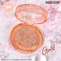 ราคา HF719 อายแชโดว์ ซีเวนน่า คัลเลอร์ส SIVANNA COLORS DELUXE GALACTIC DIAMOND EYESHADOW (23978291337)