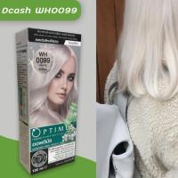 ราคา ดีแคช ออพติมัส WH0099 แม่สีขาว สีผม สีย้อมผม ครีมย้อมผม เปลี่ยนสีผม DCASH Optimus 0099 White Hair Color Cream (21625734071)