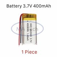 ราคา 602040 แบตเตอรี่ 3 7V 400mAh Battery 3 7V 400mAh 602040 จำนวน 1 ชิ้น (22816610689)