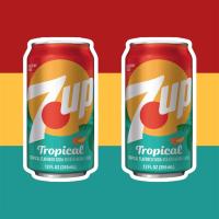 ราคา 7up Tropical Flavor Soda 355ml (24268954141)