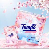 ราคา Tempo กระดาษทิชชู่กลิ่นหอม หนา 4 ชั้น 1แพ็คมี 12 ห่อ (16440178479)