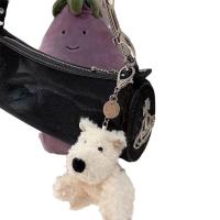 ราคา พวงกุญแจหมาน้อย พวงกุญแจหมาเวสต์ไฮต์แลนด์ West Highland นุ่มนิ่ม ใช้ห้อยกระเป๋า หรือ แขวนกุญแจ ตุ๊กตาหมาเครื่องประดับคู่รักส่งของขวัญ (24417033182)