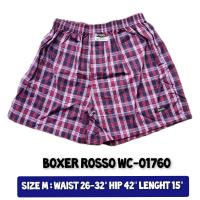 ราคา กางเกง Boxer ROSSO ไซส์ M รุ่น WC 01760 รุ่นขายาว เอว 26 34นิ้ว ยาว 15นิ้ว (22525503393)