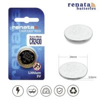 ราคา ถ่านกระดุม Renata CR2430 Lithium 3V ของแท้ ของใหม่ 1 ก้อน (4120772922)