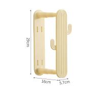 ราคา ที่เก็บไม้แขวนเสื้อ ราวแขวนผ้าแบบติดผนัง จัดระเบียบไม้แขวน ราวติดผนัง (23192098155)