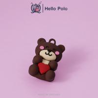 ราคา Hello Polo อุปกรณ์ตกแต่งกระเป๋าชายหาด Jibbitz น่ารัก คาแรกเตอร์การ์ตูน ผู้หญิงกระเป๋าถืออุปกรณ์ตกแต่ง (24056589007)