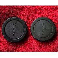 ราคา ฝาปิดท้ายเลนส์ Micro 4 3 Rear Lens Cap Body Cap ฝาปิดบอดี้ for Micro Four Thirds Cameras m4 3 Olympus Matsushita Panasonic Lumix DJI Zenmuse X5 Olympus Air Kodak Pixpro S 1 Xiaomi YI M1 cameras Blackm