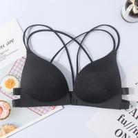 ราคา NiraBra บรา ตะขอหน้า สายไขว้ ฟองน้ำรูปมือ ฟรีไซส์ 32 36 เสื้อชั้นใน ผู้หญิง เซ็กซี่ สี ดำ เนื้อ เสื้อใน ถูก ไร้โครง ไร้ขอบ (21426526775)