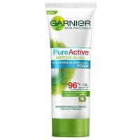 ราคา GARNIER การ์นิเย่ โฟมล้างหน้า สูตร Pure Active แอนตี้แอคเน่ โฟม สครับ และ มัทฉะดีท็อกซ์โฟม ขนาด 100 ml (16967525814)