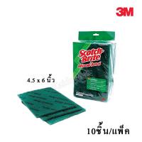 ราคา สก๊อตไบร์ท3M No 96 งานทำความสะอาดทั่วไป 4 5 6นิ้ว 10ชิ้น แพ็ค98บ (19242398905)