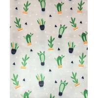 ราคา ผ้าปูโต๊ะ ยางพารา ลายกระบองเพชร สั่งตัดขนาดได้ ผ้าหนา นุ่น ทน (23958812689)