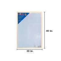 ราคา กระดานไวท์บอร์ดขอบไม้ ฟรี ตะขอเเละเชือกแขวน เบากาวสองหน้าติดผนังได้ White board Size20 30 30 40 40 60cm (16343486206)