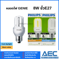 ราคา PHILIPS หลอดประหยัดไฟ จีนี่ Genie 8W 11W 14W 18W ขั้วE27 (21751908921)