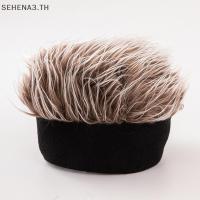 ราคา SEHTH หมวกวิกผมผู้ชายหมวกวิกผมทรงสั้นมีกระบังหน้ากันแดดหมวกวิกผมย้อนยุคหมวกลำลองปรับได้หมวกสั้น (22985005970)