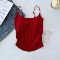 ราคา Women Clothes Camisole Tops Summer Adjustable Strap Camisole Crop Top Sleeveless Shirt TShirt Streetwear (22973306486)