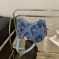 ราคา Belfoyer กระเป๋าสะพายข้างแบบ crossbody ling กระเป๋าสะพายผ้ายีนส์ พู่ Splice กระเป๋าถือ (24434393755)