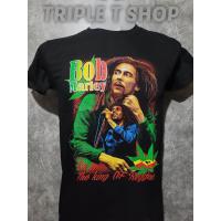 ราคา เสื้อยืดคอกลม สกรีนลายกัญชา (15337298795)