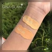 ราคา Gina Glam Double Wear Stay in Mttae Foundation G45 รองพื้นจีน่าแกลมเนื้อแมท ปกปิดได้เนียนกริบ กันน้ำ 100 พร้อมส่ง (8310901005)