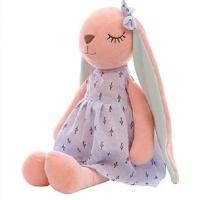 ราคา ปักชื่อ ไม่รับเก็บปลายทาง Doll10 ตุ๊กตากระต่าย ตุ๊กตากระต่ายหูยาว ตุ๊กตาเด็ก สามารถปักชื่อได้ (10265788493)