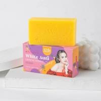ราคา สบู่ไวท์ออร่า ไวท์ออร่า สบู่แครอท WHITE AURA MIRACLE CARROT SOAP สบู่โสม สบู่สมุนไพรโสม สบู่ WHITE AURA GINSENG HERBAL SOAP ขนาด160 กรัม (21565120059)