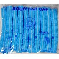 ราคา หมวกคลุมผม ใยสังเคราะห์ หมวกตัวหนอน ใช้แล้วทิ้ง สีฟ้า เขียว ม่วง ขาว ชมพู ดำ คละสี 50 ชิ้น (10301260508)