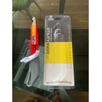 ราคา มีดคัตเตอร์ ตัดอะคริลิค Plastic Knife พร้อมใบมีด แถม 3 ใบ (21449577939)
