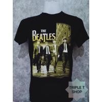 ราคา เสื้อยืดคอกลม สกรีนลาย BEATLES (7982910814)