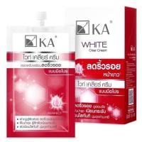 ราคา กล่องx6ซอง เคเอ ไวท์ เคลียร์ ครีม KA WHITE CLEAR CREAM 10กรัมx6ผซอง (18332021983)
