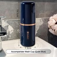 ราคา Travel Portable Toothbrush Cup Bathroom Toothpaste Holder Storage Case Box Organizer Travel Toiletries Storage Cup Set New Creative (22936699508)