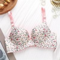 ราคา Seamless Sports Bra Non slip Beautiful Back Seamless Push up Bra No Steel Ring One Piece Underwear (24290663533)