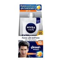 ราคา กล่อง 6 ซอง NIVEA MEN นีเวีย เมน แบบซอง เซรั่ม ครีม ฝาหมุน 7 มล (23831931169)