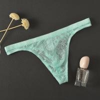 ราคา Jun Yi กางเกงในจีสตริงซีทรูลูกไม้สำหรับผู้ชายกางเกงในระบายอากาศแบบบางพิเศษกางเกงในชายหรูหราเบาๆระบายอากาศได้ดีเซ็กซี่มีถุง (21996752579)