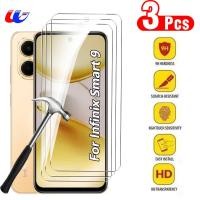 ราคา 3ชิ้นสำหรับ Infinix Smart 9กระจกเทมเปอร์ปกป้องหน้าจอสำหรับ Infinix Smart 9 9 Infinix Smart9 HD ฟิล์มป้องกัน X6532 2024 6 7นิ้ว (22901001415)