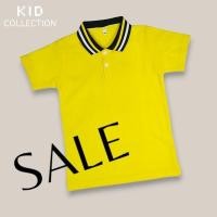 ราคา เสื้อโปโลเด็กสีเหลือง เสื้อคอปกเด็ก แขนสั้น สีเหลือง ปกดำขลิบขาว เหลือง เสือโปโลเด็กแขนสั้น (20064039710)