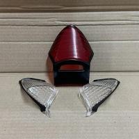 ราคา ฝาครอบไฟท้าย โซนิคตัวเก่า ฝาไฟท้าย ไฟเลี้ยวหลัง Sonic รุ่นแรก ปี 2000 2003 แดง ใส (18550856791)
