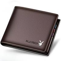 ราคา Bharara กระเป๋าสตางค์ผู้ชายแบรนด์กระเป๋าแท้สำหรับผู้ชายกระเป๋าสตางค์แฟชั่นแบบสั้นประกบกันหลายบัตรกระเป๋าสตางค์หนังเทรนด์กระเป๋าสตางค์หนัง (22607632178)