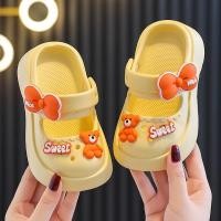 ราคา ใหม่ รองเท้าแตะเด็กผู้หญิง รองเท้าหมีเบอร์รี่ รองเท้าหัวโตแฟชั่น ลายน่ารักๆ วัสดุEVA (23088431553)