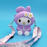 ราคา HUIIUH Cartoon Little Flower Rabbit Childrens Shoulder Bag Diagonal Cross Bag Storage Bag Cartoon Cute Student Bag (24000490562)